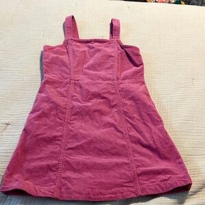 Crewcuts Vibrant Pink Corduroy Dress